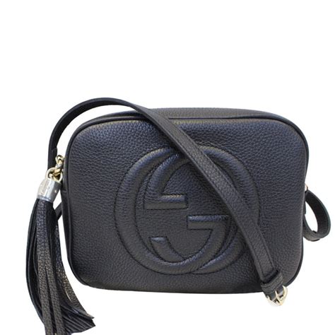 gucci small crossbody black|genuine Gucci crossbody bags.